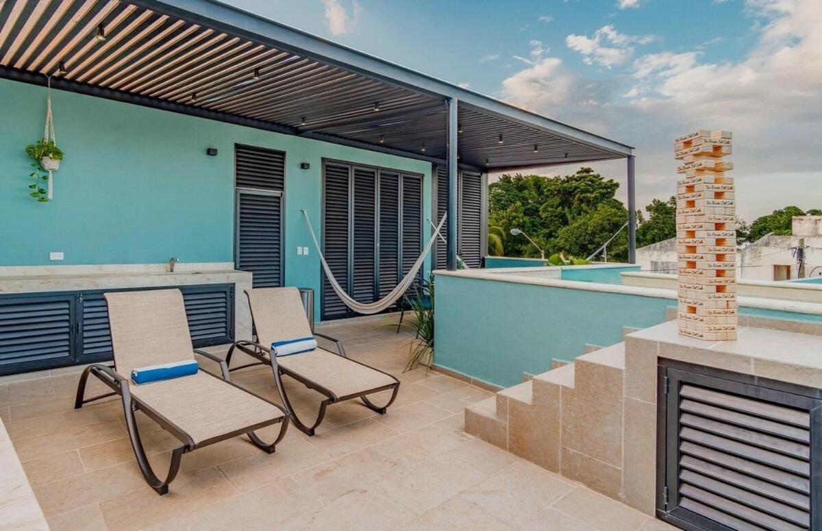 Rincon Del Cielo Rooftop With Glass Walled Pool Mérida Zewnętrze zdjęcie